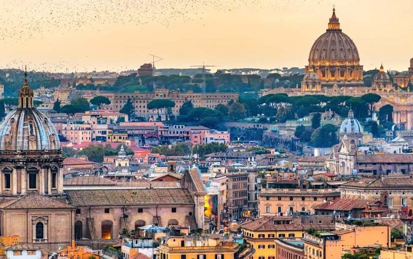 Chiesa cattolica, vista di Roma